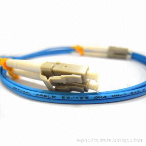 Fiber-optic Patch Cord with PC/UPC/APC Polished Type and ≤0.2dB Low-insertion Loss